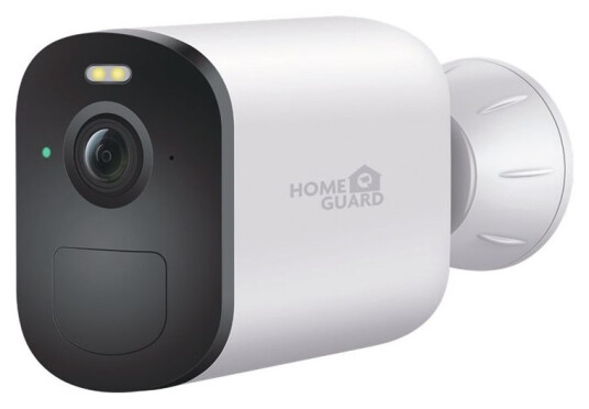 Homeguard SmartCam Plus Overvåkningskamera 2K QHD 15fpSvart/Hvit