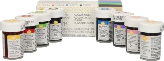 Wilton Pastafarge – Sett Med 8 Farger 