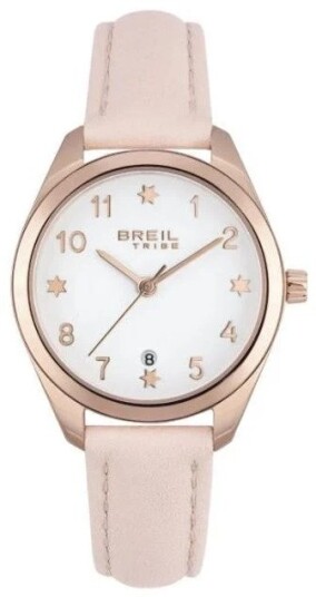 Breil Dameklokke EW0700 Time of Love Hvit/Lær Ø30 mm