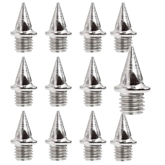 Precision Pyramid Athletic Shoe Spikes Set Pack of 12