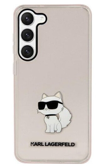 Karl Lagerfeld Choupette Rosa Hardcase til Samsung Galaxy S23