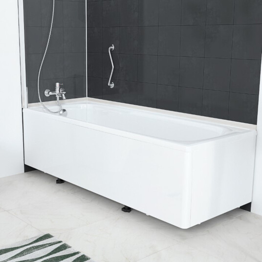LAUFEN STÅLBADEKAR MILANO 150 CM INKL. BEN