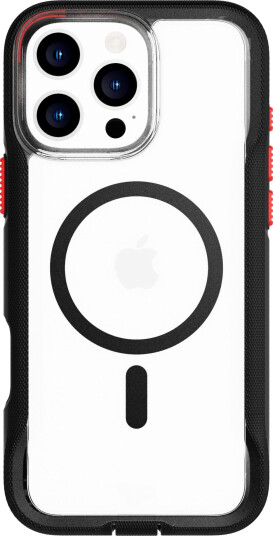 Tech21 EvoPro MagSafe Deksel for iPhone 16 Pro Max - Klar/Svart