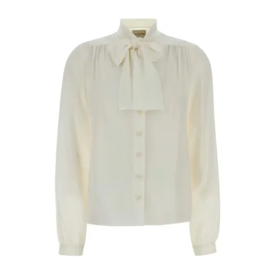 Valentino Garavani Dame Bluser & Skjorter Hvit S, Valentino Garavani Dame Bluser & Skjorter Hvit S,