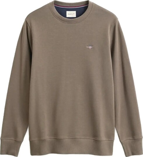 Gant Reg Shield C Neck Sweat Brown S