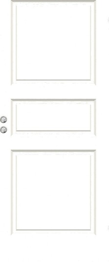 Swedoor Dørblad Sd Style 03 10x21 Hvit