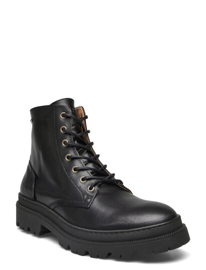 Sneaky Steve Nero Leather Shoe - Black - 41