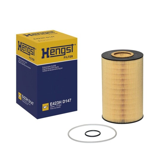 Oljefilter HENGST FILTER E423H D147 Oljefilter HENGST FILTER E423H D147
