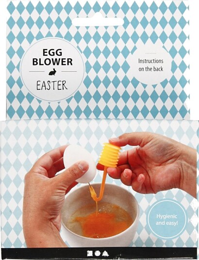 Creativ Company Eggeblåser i plast Creativ Company Eggeblåser i plast