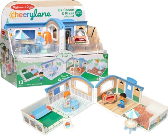 Melissa & Doug Cheery Lane Lekesett Iskrem Og Pizza