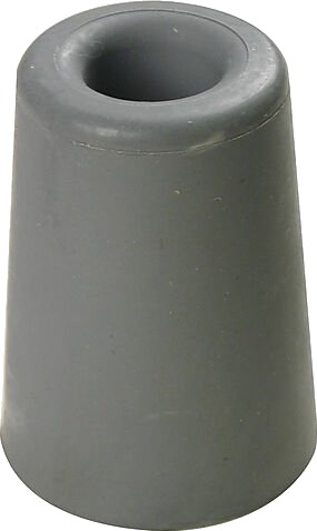 Pn Beslag Dørstopper Gummi Grå 50mm
