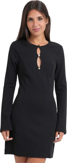 Guess Dame Kjoler Svart L,