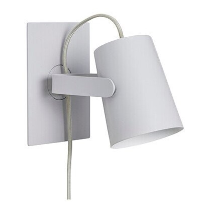 Ardent Vegglampe 17 cm Lysegrå
