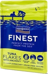 Fish4Dogs Våtfor Hund Finest Flakes Tunfisk Og Ansjos 100 Gram