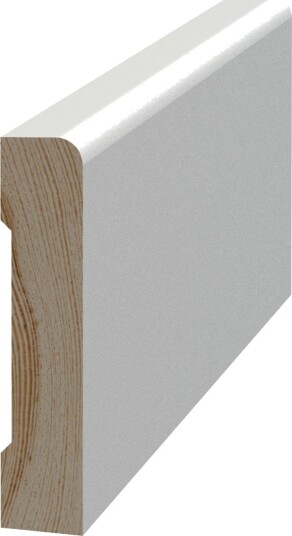 Nobrand Gulvlist FURU 12x058x4400mm RUND S0502y Bomull