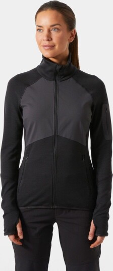 Helly Hansen Dame Lifa Merino Mellomlagsjakke Svart S