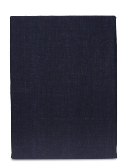 Lacoste Home Lbotanic Fitted Sheet - Navy - 160X200CM Lacoste Home Lbotanic Fitted Sheet - Navy - 160X200CM