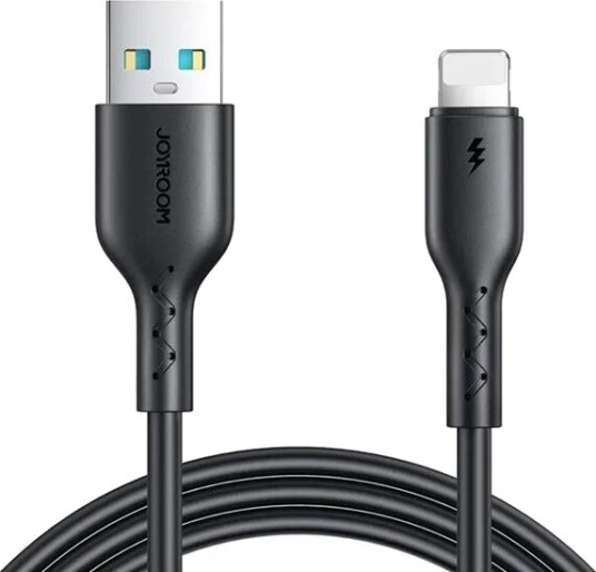 Joyroom Flash Charge SA26-AL3 USB-A til Lightning-kabel 1 m 3 A svart SA26-AL3