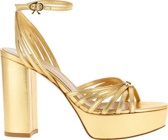 Gianvito Rossi Dame Sko Gul 38 EU,