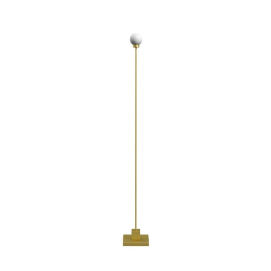 Snowball portable gulvlampe Messing Snowball portable gulvlampe Messing