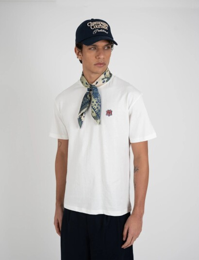 Prohibited Office Tee   White   M