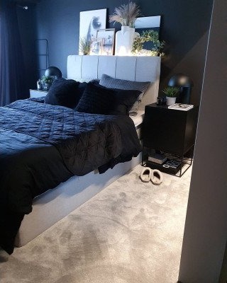 Kilands Stanford mellomgrå 139 vegg til vegg teppe