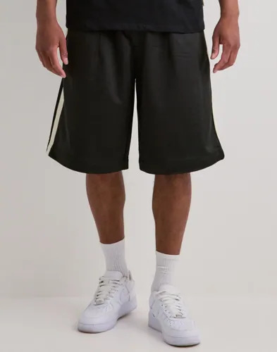 Woodbird Wbchang Track Shorts Joggeshorts Svart