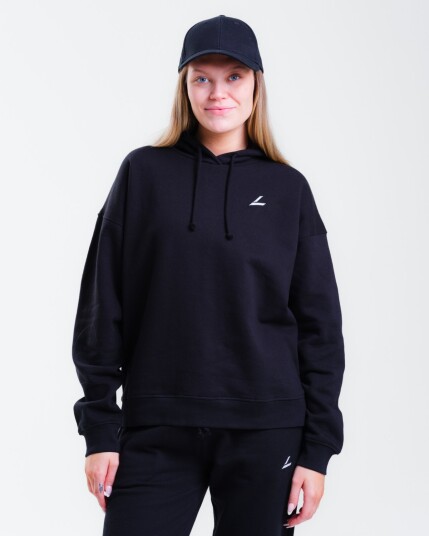 LEVITY Off Duty Oversize Hoodie Black XS