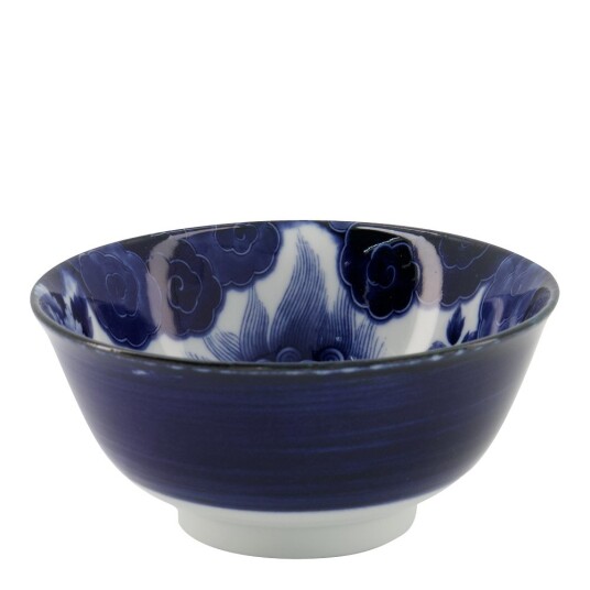 Tokyo Design Studio   Japonism lion tayo skål 14,7 cm blue