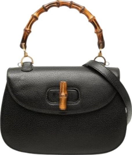 Gucci Vintage, Dame, Pre-owned, Svart, ONE SIZE,
