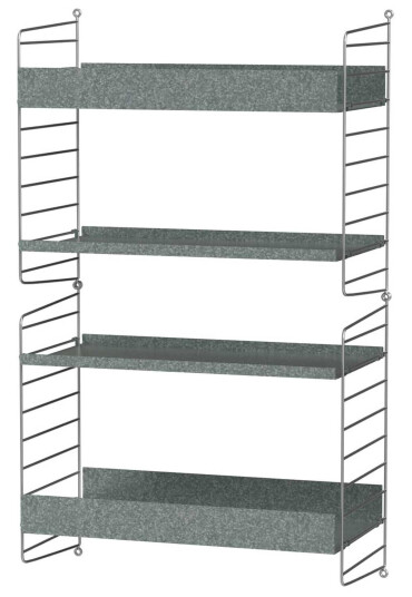 String String Outdoor kombinasjon C Galvanisert 60 x 100 cm String String Outdoor kombinasjon C Galvanisert 60 x 100 cm