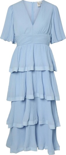 YAS Yasplira Ss Long Dress S.   Show   Blue   42