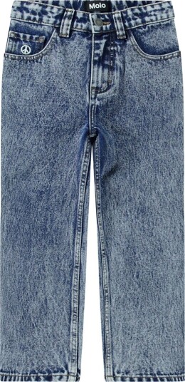 Molo Jeans Denim Aska Kontrast Stone Molo 10 år 140 Jeans Blå