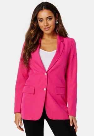 VILA Kammas Deco Loose Blazer Pink Yarrow 36 VILA Kammas Deco Loose Blazer Pink Yarrow 36
