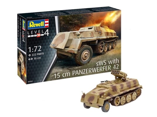 Revell 1/72 German sWS with 15cm Panzerwerfer 42