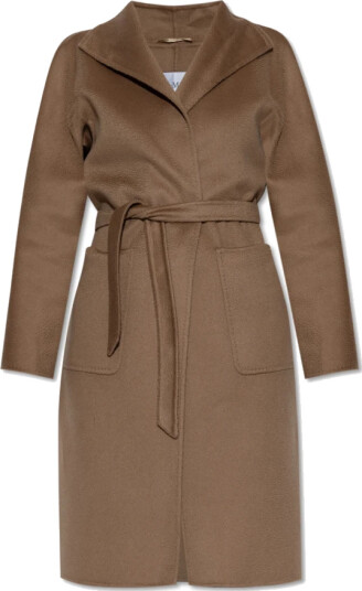 Max Mara Dame Frakker Brun M,