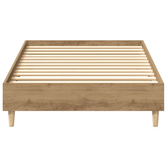 Sengeramme uten madrass artisan eik 90x190 cm konstruert tre 861092