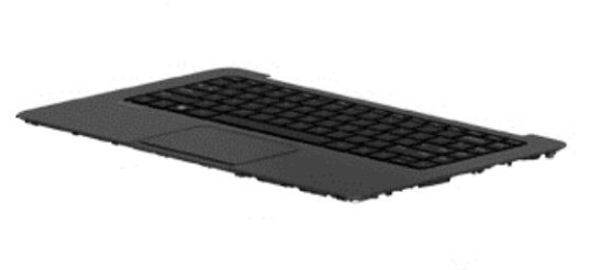 HP TOP COVER W KB ISK PT PORT