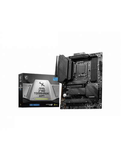 MSI MAG Z790 Tomahawk WIFI Hovedkort ATX med Intel Socket 1700, DDR5, Wi-Fi 6E og USB-C