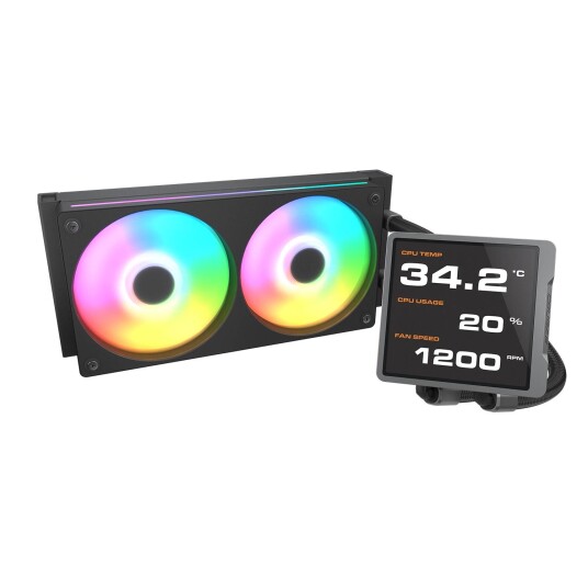 COUGAR Poseidon Vistek Pro 240 ARGB Black CGR PSDVPRGB B 240 COUGAR Poseidon Vistek Pro 240 ARGB Black CGR PSDVPRGB B 240