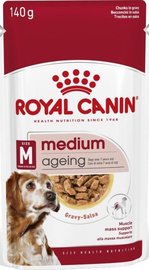 Royal Canin Size Våtfôr Medium Ageing I Saus 40 X 140 G
