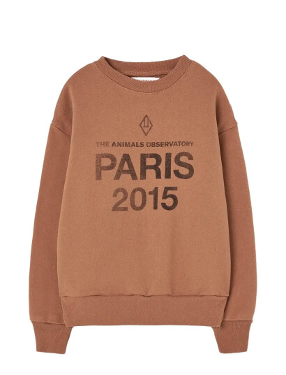 THE ANIMALS OBSERVATORY Sun Almond Brown Bear Sweatshirt - Brown - 4 Y THE ANIMALS OBSERVATORY Sun Almond Brown Bear Sweatshirt - Brown - 4 Y