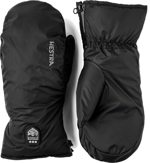 Hestra Heated Liner Mitt Black 8 Hestra Heated Liner Mitt Black 8