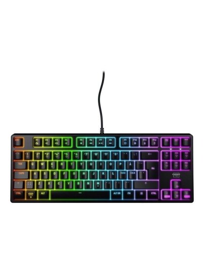 Cherry XTRFY K4V2 Gamingtastatur Tysk Svart Cherry XTRFY K4V2 Gamingtastatur Tysk Svart