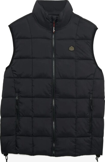 Superdry Box Quilt Fuji Lite Gilet BLACK XL