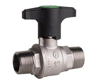 Pettinaroli M x m heavyduty fullway ball valve extended plastic lever