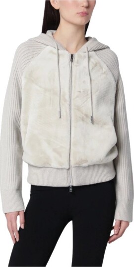 Moose Knuckles, Dame, Gensere & Hettegensere, Beige, L,