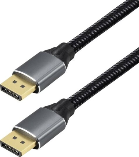 Maxtrack Displayport-Tilkoblingskabel Displayport-Kontakt 1 M Svart C303-1L 16K Uhd Aluminiumskontakter Gullbelagte Kontakter Displayport-Kabel Maxtrack Displayport-Tilkoblingskabel Displayport-Kontakt 1 M Svart C303-1L 16K Uhd Aluminiumskontakter Gullbelagte Kontakter Displayport-Kabel