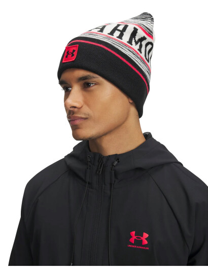 Under Armour M Halftime Pom Beanie - Multi/patterned - ONE SIZE Under Armour M Halftime Pom Beanie - Multi/patterned - ONE SIZE