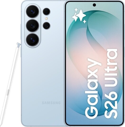 Samsung Galaxy S26 Ultra 5G 16GB RAM 1TB Internminne Sky Blue Mobiltelefon